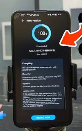 أحدث طريقة لتحديث اى هاتف هواوي او هونر لأخر اصدار Huawei New Update الي EMUI 12 او 13 او 14